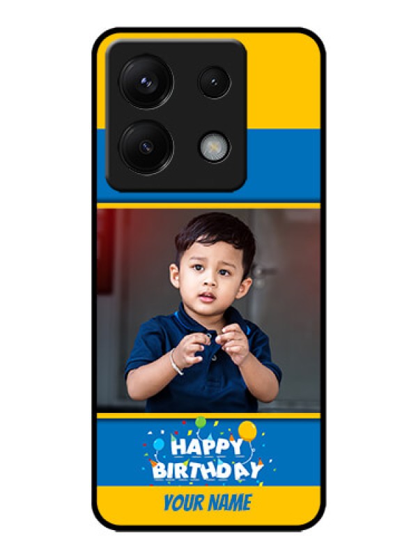 Custom Redmi Note 13 Pro 5G Custom Metal Phone CaseBirthday Wishes Design