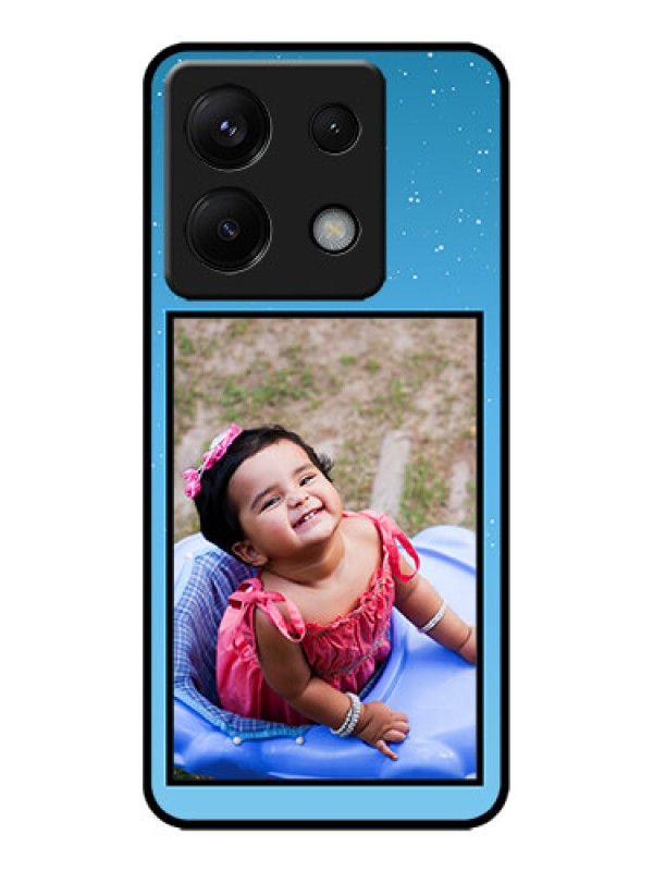 Custom Redmi Note 13 Pro 5G Custom Metal Phone CaseWave Pattern Colorful Design