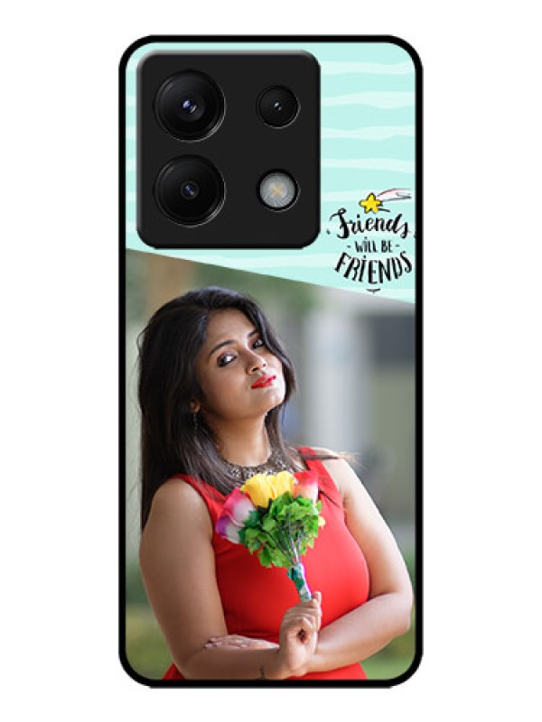 Custom Redmi Note 13 Pro 5G Custom Metal Phone CaseFriends Picture Icon Design