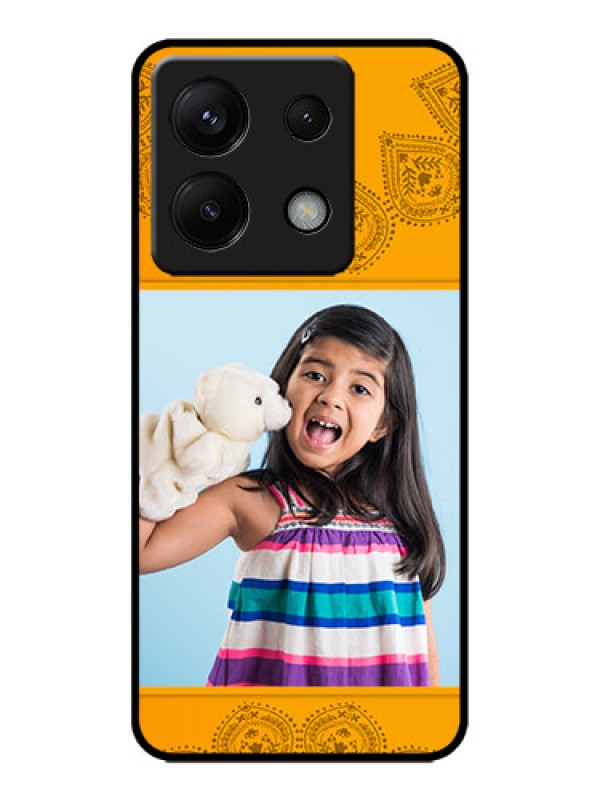 Custom Redmi Note 13 Pro 5G Custom Metal Phone CasePhoto Wedding Design