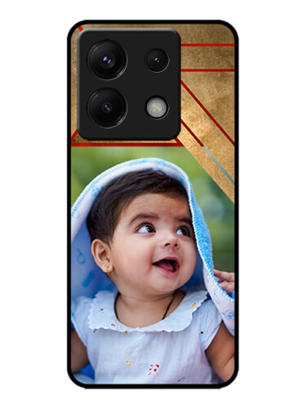 Custom Redmi Note 13 Pro 5G Custom Metal Phone CaseGradient Abstract Texture Design