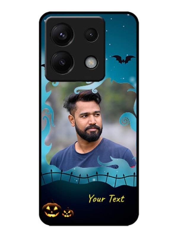 Custom Redmi Note 13 Pro 5G Custom Metal Phone CaseHalloween Frame Design