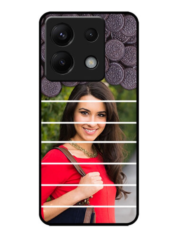 Custom Redmi Note 13 Pro 5G Custom Metal Phone CaseWith Oreo Biscuit Design