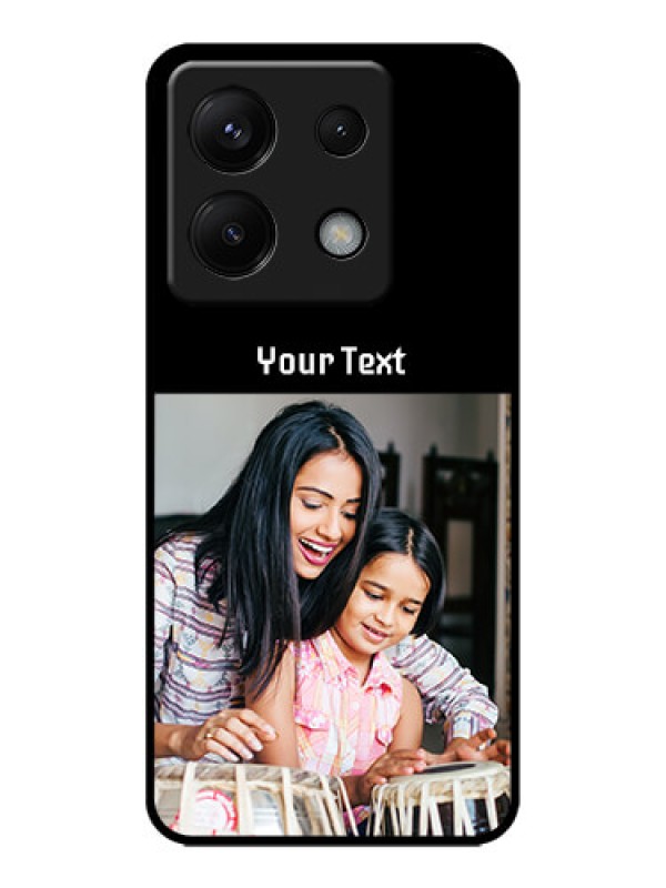 Custom Redmi Note 13 Pro 5G Custom Metal Phone CasePhoto With Name Design