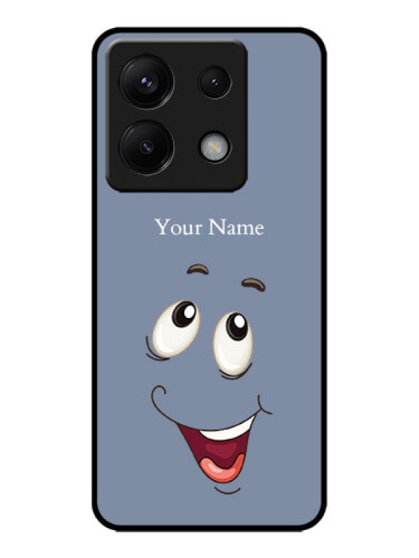 Custom Redmi Note 13 Pro 5G Custom Metal Phone CaseLaughing Cartoon Face Design