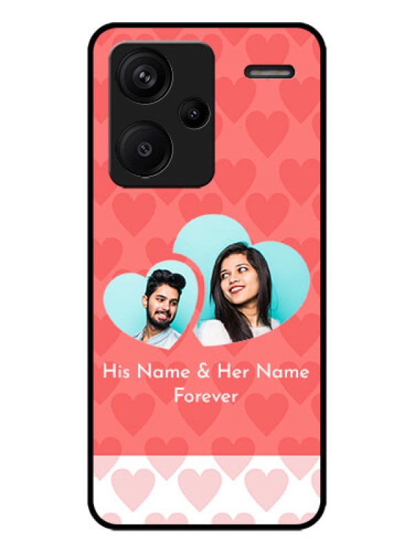 Custom Redmi Note 13 Pro Plus 5G Custom Metal Phone CaseCouple Pic Upload Design