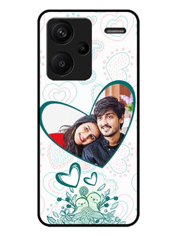 Custom Redmi Note 13 Pro Plus 5G Custom Metal Phone CasePremium Couple Design