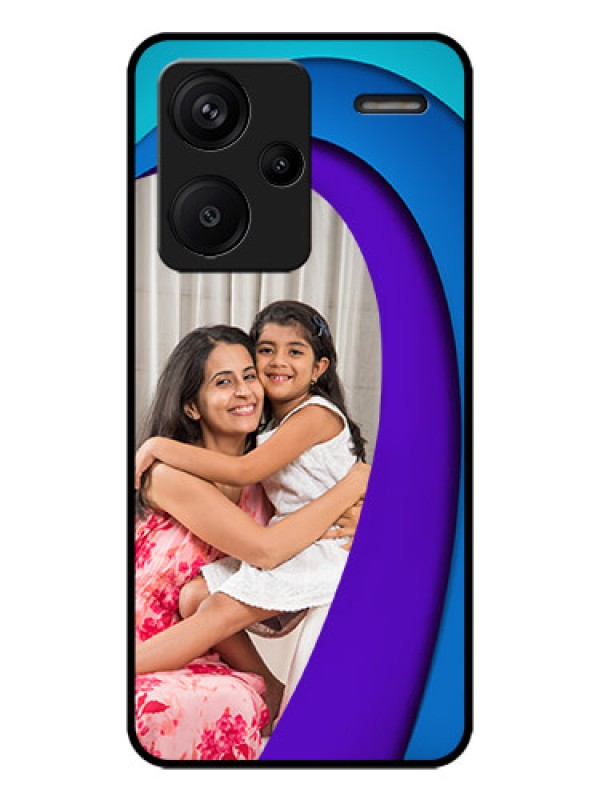 Custom Redmi Note 13 Pro Plus 5G Custom Metal Phone CaseSimple Pattern Design