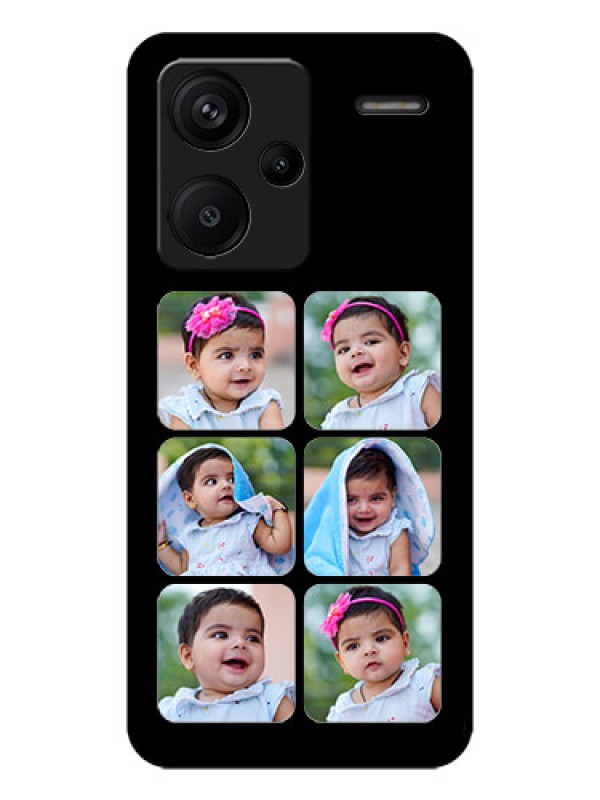 Custom Redmi Note 13 Pro Plus 5G Custom Metal Phone CaseMultiple Pictures Design