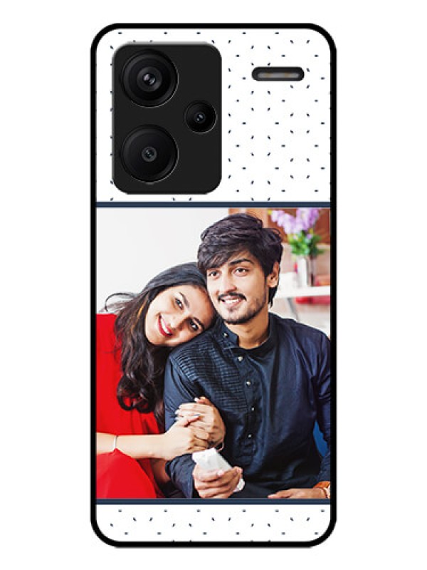 Custom Redmi Note 13 Pro Plus 5G Custom Metal Phone CasePremium Dot Design