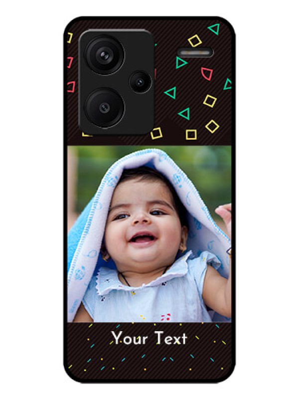 Custom Redmi Note 13 Pro Plus 5G Custom Metal Phone CaseWith Confetti Birthday Design