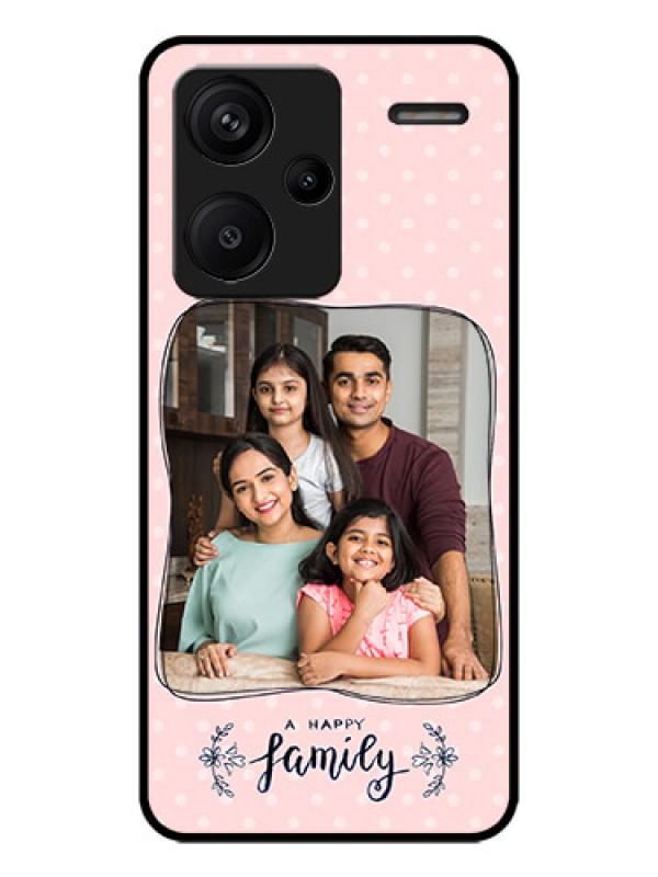 Custom Redmi Note 13 Pro Plus 5G Custom Metal Phone CaseFamily With Dots Design