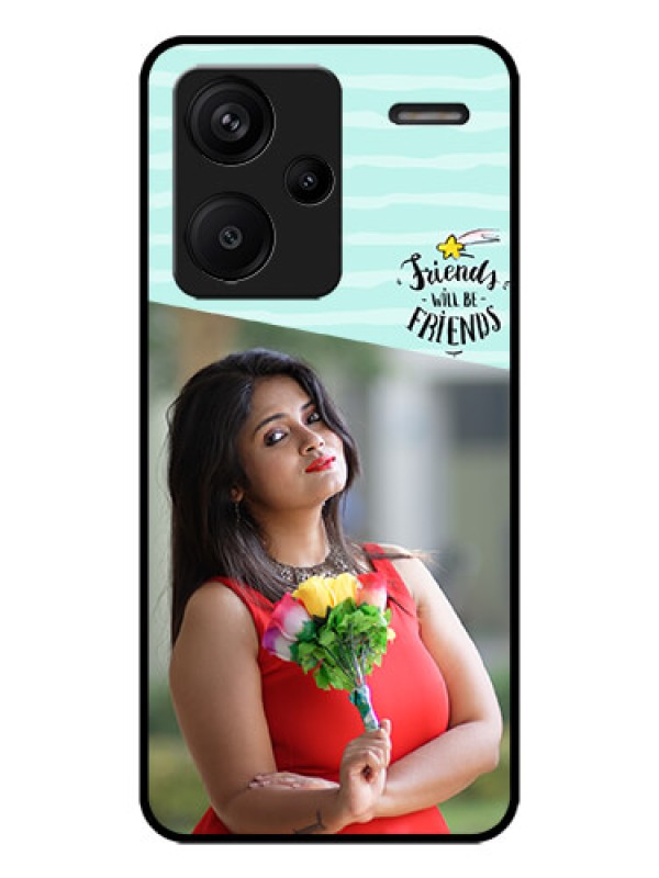 Custom Redmi Note 13 Pro Plus 5G Custom Metal Phone CaseFriends Picture Icon Design