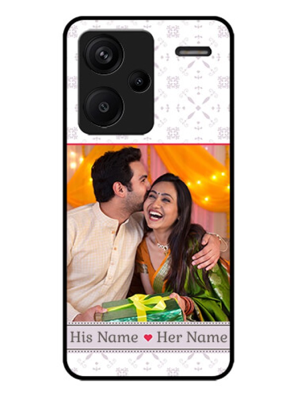 Custom Redmi Note 13 Pro Plus 5G Custom Metal Phone CaseWith Photo And Ethnic Design