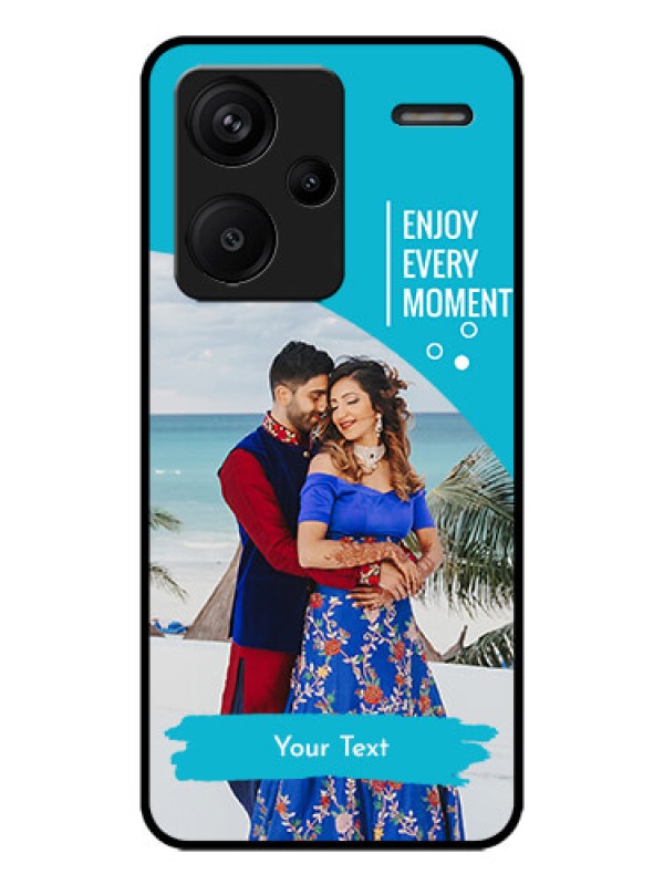 Custom Redmi Note 13 Pro Plus 5G Custom Metal Phone CaseHappy Moment Design