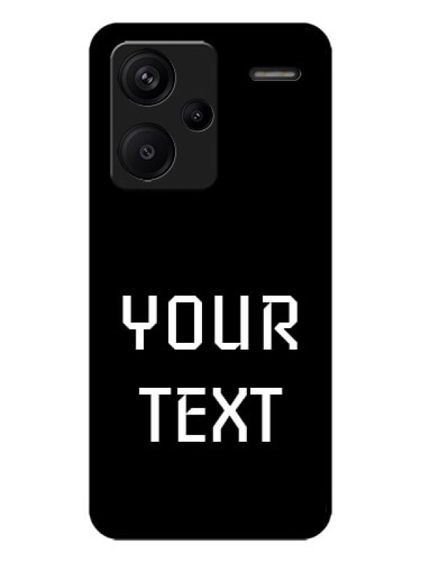 Custom Redmi Note 13 Pro Plus 5G Custom Metal Phone CaseYour Name Design