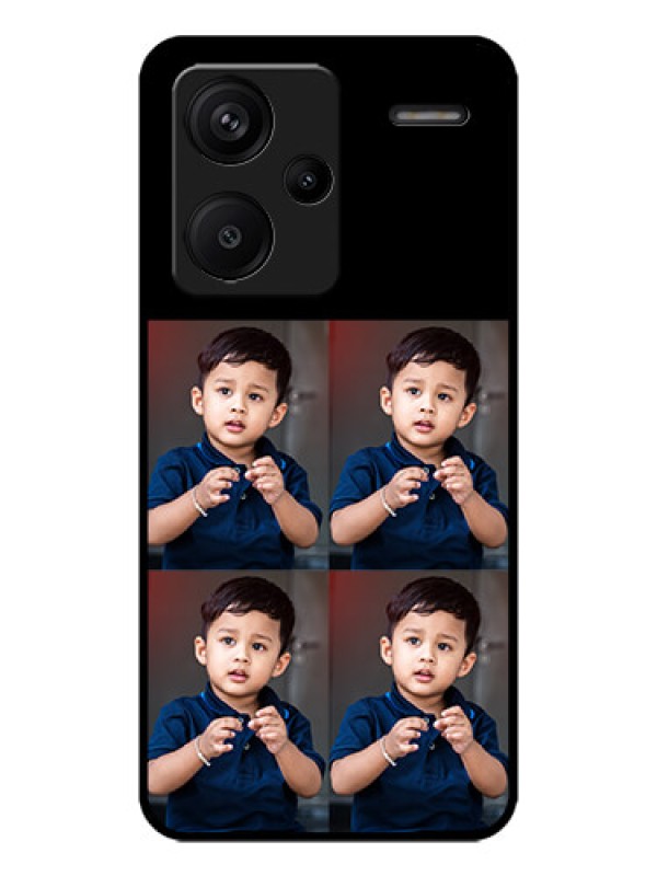 Custom Redmi Note 13 Pro Plus 5G Custom Metal Phone Case4 Image Holder Design