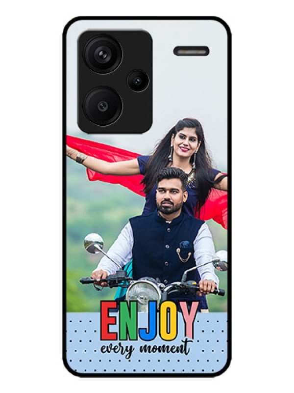 Custom Redmi Note 13 Pro Plus 5G Custom Metal Phone CaseEnjoy Every Moment Design