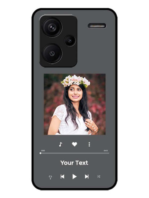 Custom Redmi Note 13 Pro Plus 5G Custom Metal Phone CasePlay The Music Design