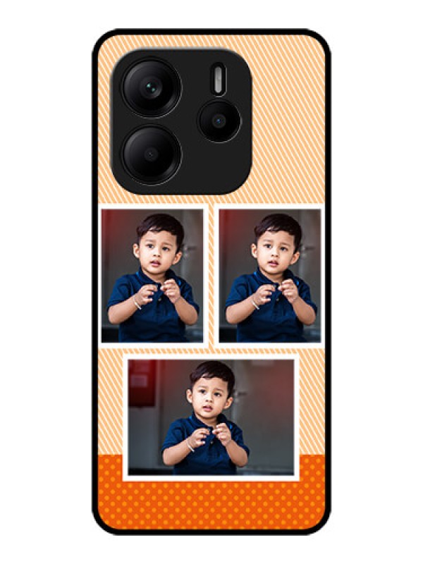 Custom Redmi Note 14 5G Custom Metal Phone CaseBulk Photos Upload Design