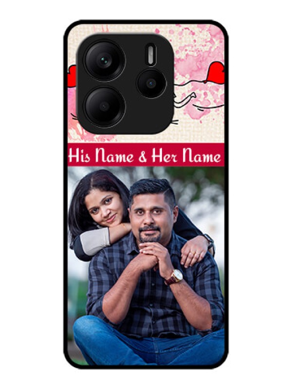 Custom Redmi Note 14 5G Custom Metal Phone CaseYou And Me Case Design