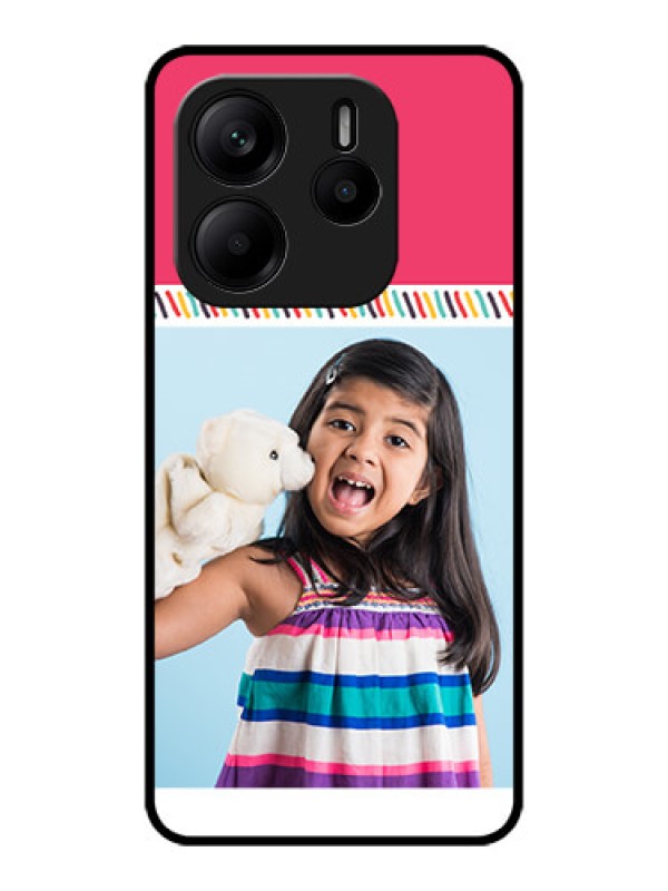 Custom Redmi Note 14 5G Custom Metal Phone CaseLine Art Design