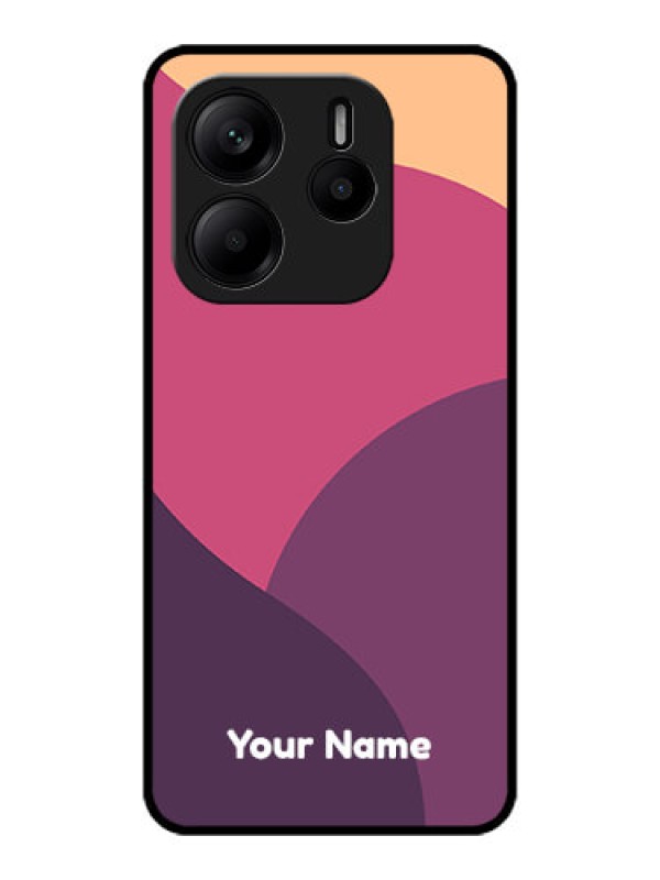 Custom Redmi Note 14 5G Custom Metal Phone CaseMixed Multi - Colour Abstract Art Design