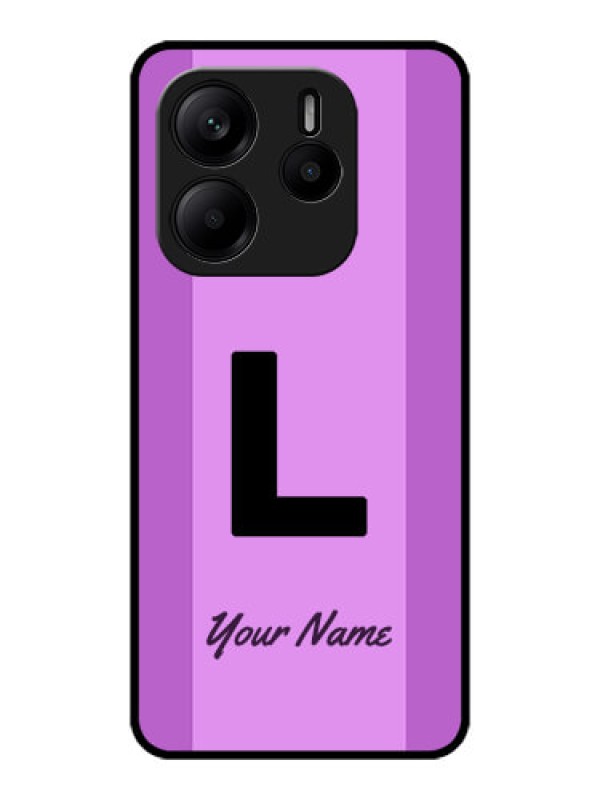 Custom Redmi Note 14 5G Custom Metal Phone CaseTricolor Custom Text Design