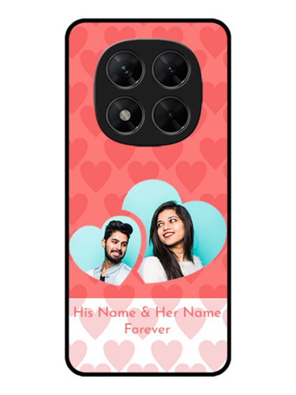 Custom Redmi Note 14 Pro 5G Custom Metal Phone CaseCouple Pic Upload Design