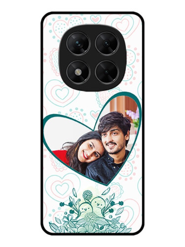 Custom Redmi Note 14 Pro 5G Custom Metal Phone CasePremium Couple Design