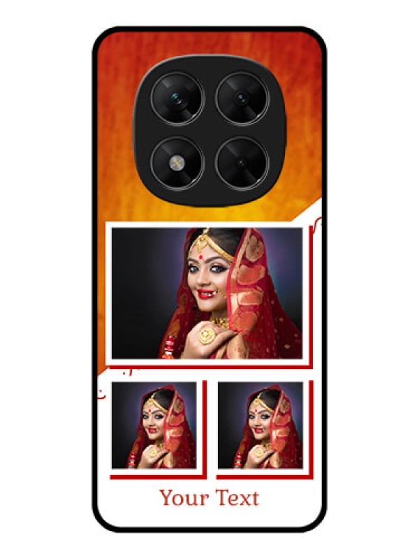 Custom Redmi Note 14 Pro 5G Custom Metal Phone CaseWedding Memories Design