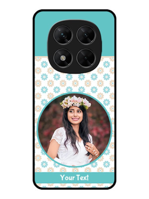 Custom Redmi Note 14 Pro 5G Custom Metal Phone CaseBeautiful Flowers Design