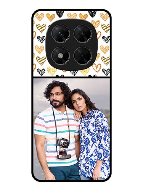 Custom Redmi Note 14 Pro 5G Custom Metal Phone CaseLove Symbol Design