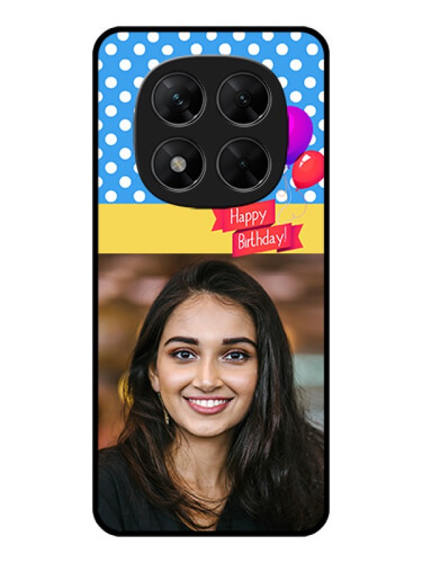 Custom Redmi Note 14 Pro 5G Custom Metal Phone CaseHappy Birthday Design