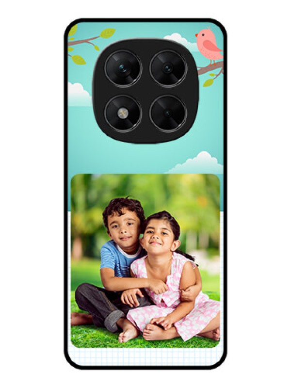 Custom Redmi Note 14 Pro 5G Custom Metal Phone CaseDoodle Love Design