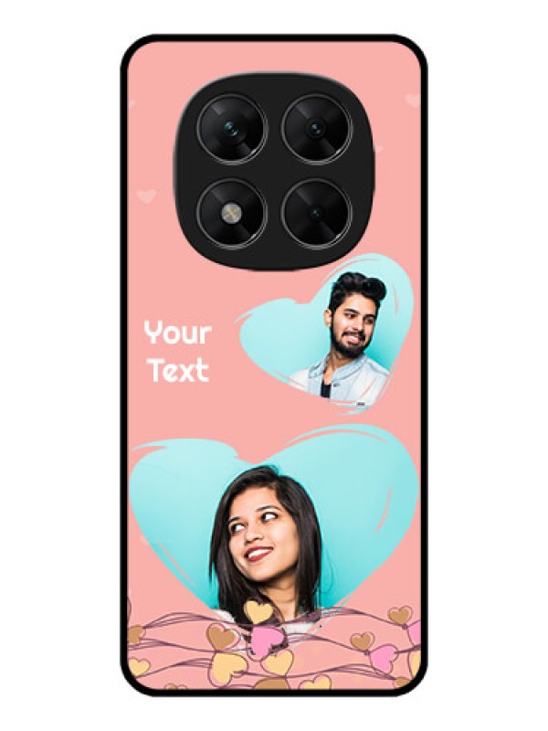 Custom Redmi Note 14 Pro 5G Custom Metal Phone CaseLove Doodle Design