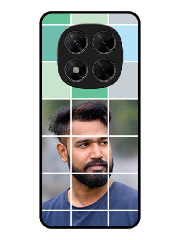 Custom Redmi Note 14 Pro 5G Custom Metal Phone CaseWith White Box Pattern