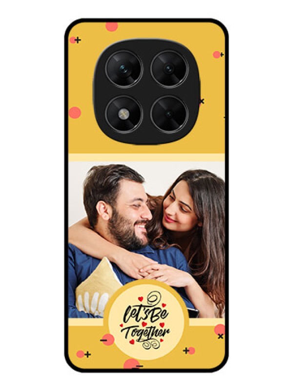 Custom Redmi Note 14 Pro 5G Custom Metal Phone CaseLets Be Together Design