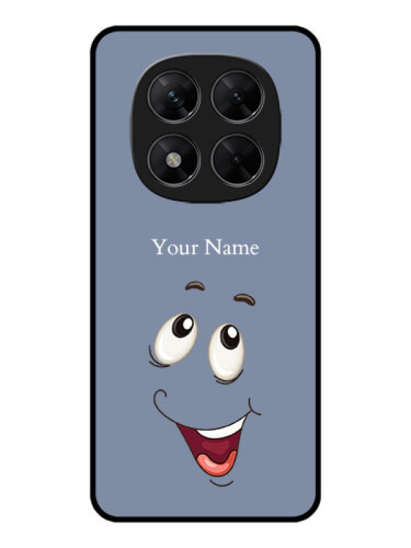 Custom Redmi Note 14 Pro 5G Custom Metal Phone CaseLaughing Cartoon Face Design