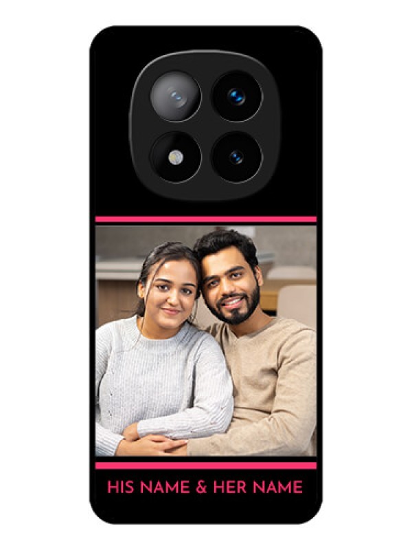 Custom Redmi Note 14 Pro Plus 5G Custom Metal Phone CaseWith Add Text Design