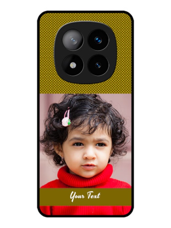 Custom Redmi Note 14 Pro Plus 5G Custom Metal Phone CaseSimple Green Color Design