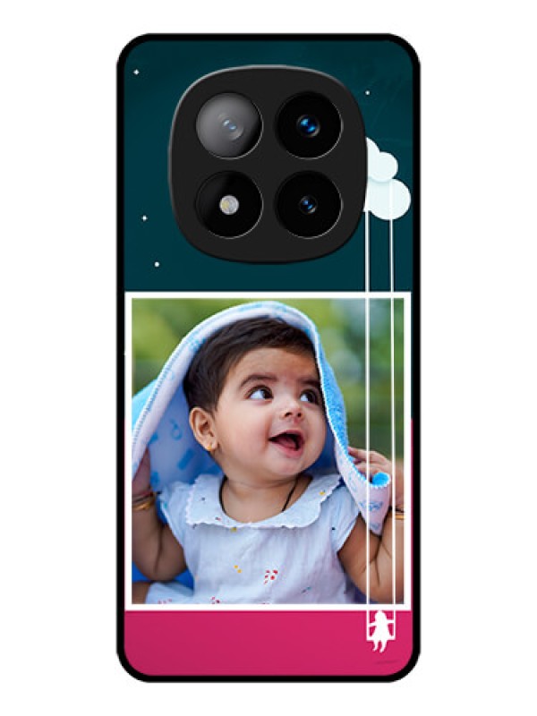 Custom Redmi Note 14 Pro Plus 5G Custom Metal Phone CaseCute Girl With Cloud Design