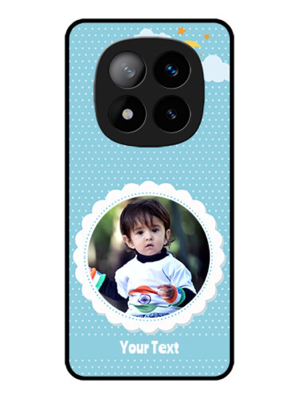 Custom Redmi Note 14 Pro Plus 5G Custom Metal Phone CaseViolet Pattern Design