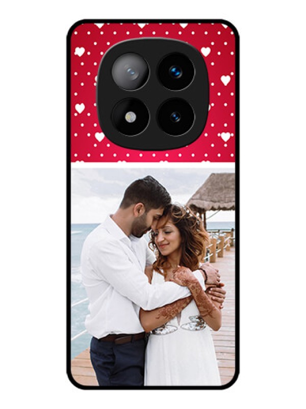 Custom Redmi Note 14 Pro Plus 5G Custom Metal Phone CaseHearts Mobile Case Design