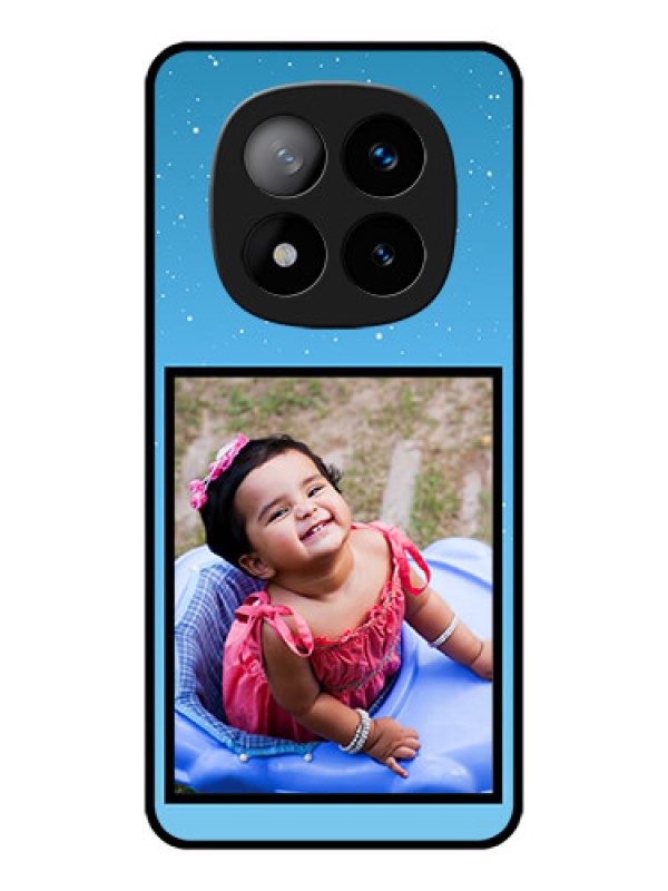 Custom Redmi Note 14 Pro Plus 5G Custom Metal Phone CaseWave Pattern Colorful Design