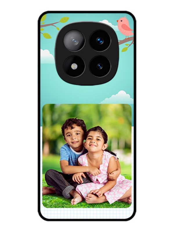 Custom Redmi Note 14 Pro Plus 5G Custom Metal Phone CaseDoodle Love Design