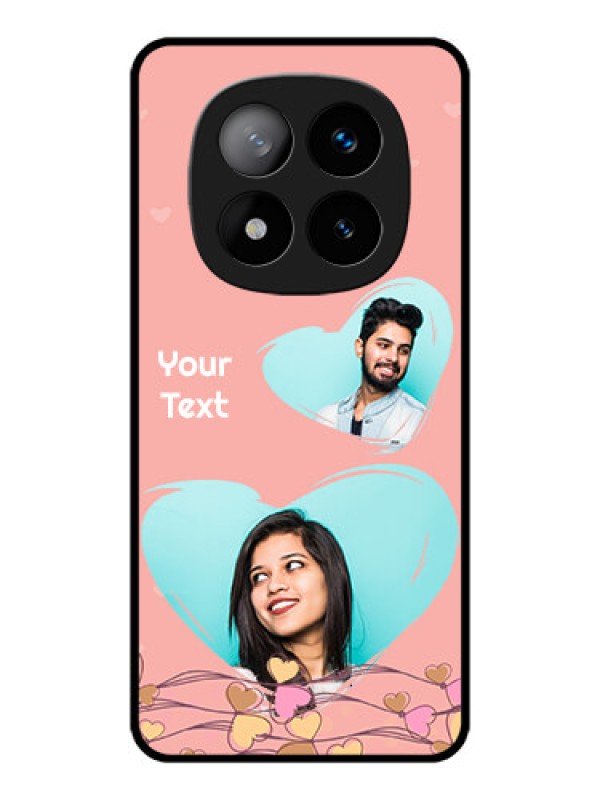 Custom Redmi Note 14 Pro Plus 5G Custom Metal Phone CaseLove Doodle Design