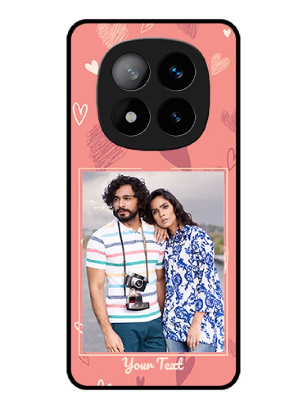 Custom Redmi Note 14 Pro Plus 5G Custom Metal Phone CaseLove Doodle Art Design