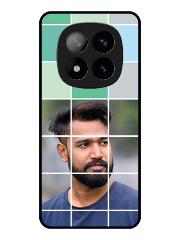 Custom Redmi Note 14 Pro Plus 5G Custom Metal Phone CaseWith White Box Pattern