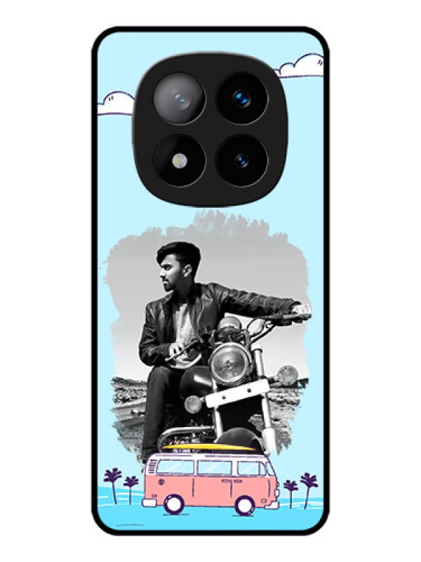 Custom Redmi Note 14 Pro Plus 5G Custom Metal Phone CaseTravel and Adventure Design